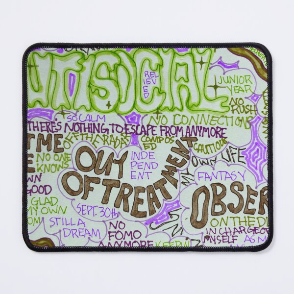 Item preview, antisocial expression designed and sold by teasedrawings.