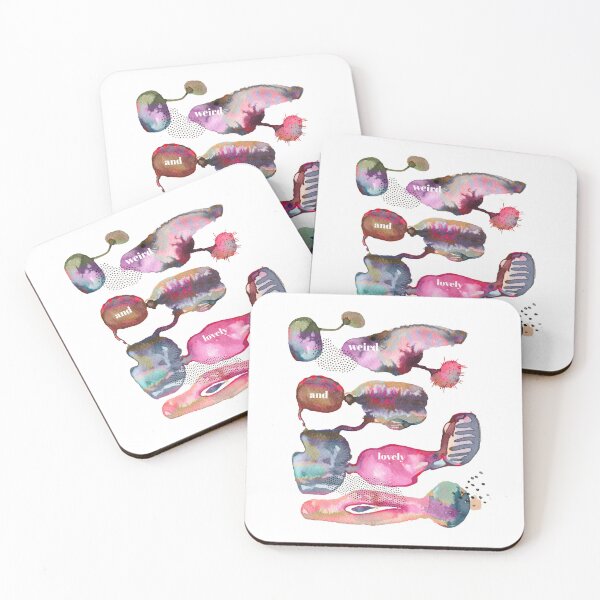 Item preview, weird and lovely designed and sold by Qualali Studio.