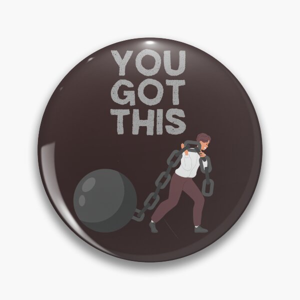 Item preview, You Got This - Modern Sisyphus Motivation Illustration. designed and sold by LunaPrintCo.