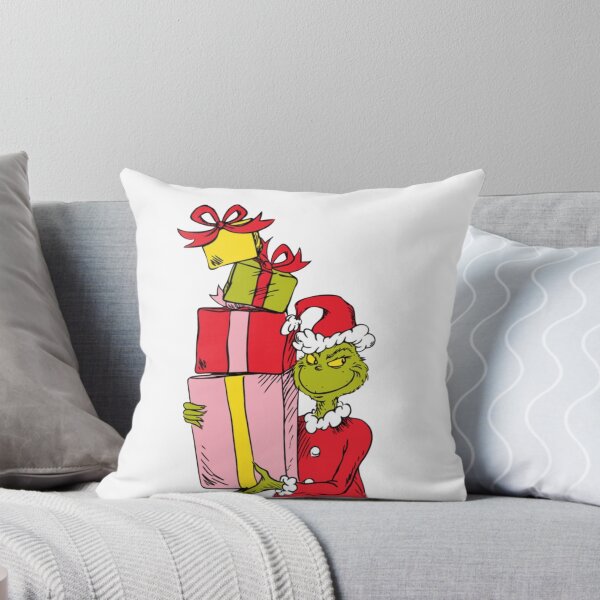 Item preview, The Grinch with Presents Print designed and sold by AzhPrintShop.