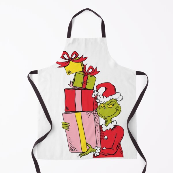 Item preview, The Grinch with Presents Print designed and sold by AzhPrintShop.