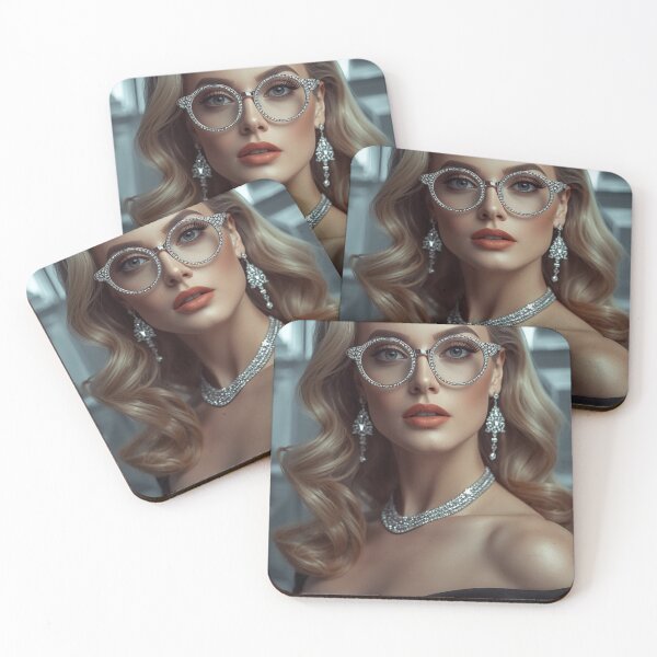 Item preview, Woman portrait glamorous and elegant designed and sold by BenCoStyle.