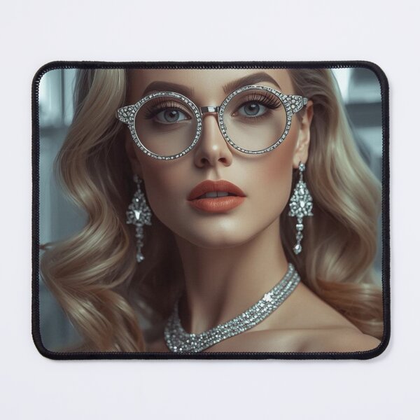 Item preview, Woman portrait glamorous and elegant designed and sold by BenCoStyle.