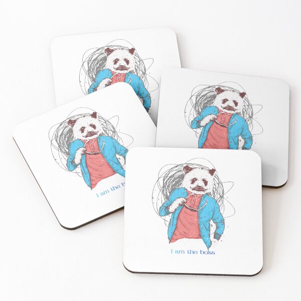 Item preview, Boss Panda – Funny Animal Street Art, I Am the Boss Panda – Confident Quote Design,  Boss Panda Attitude – Urban Illustration designed and sold by GDbanners.