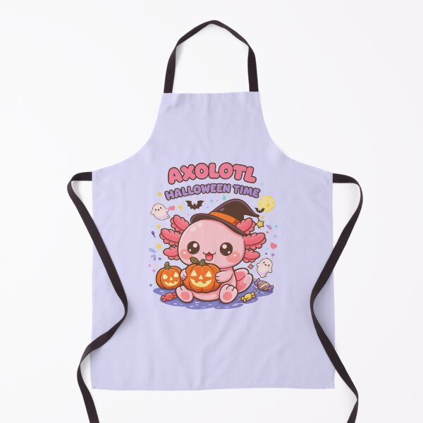 Item preview, Copy of Cute Axolotl Halloween in Kawaii Funny Music Style designed and sold by Sitchko.