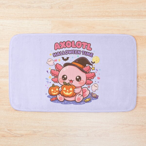 Item preview, Copy of Cute Axolotl Halloween in Kawaii Funny Music Style designed and sold by Sitchko.