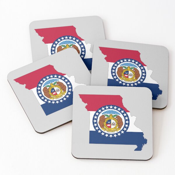 Item preview, Missouri State Flag Map - Show Me State Pride designed and sold by mashmosh.
