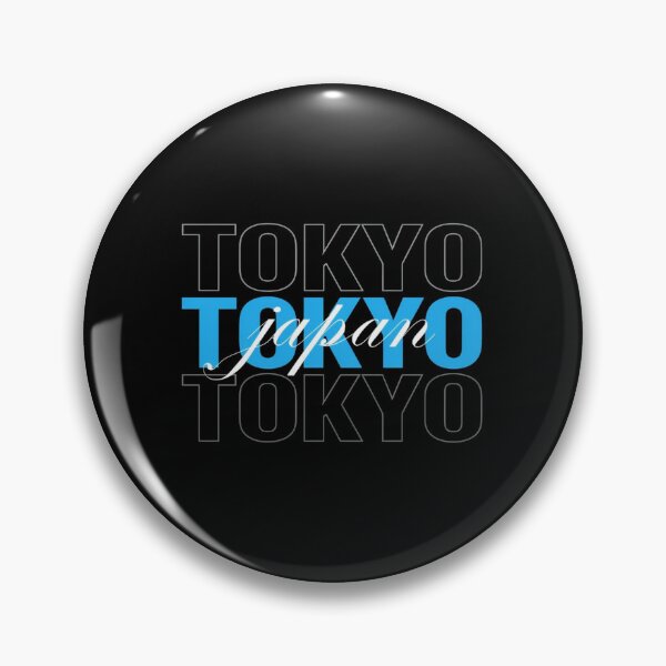 Item preview, Modern Tokyo Japan Typography – Bold Urban Streetwear Design with Blue Accent and Script Overlay designed and sold by Bright Nest Studio.