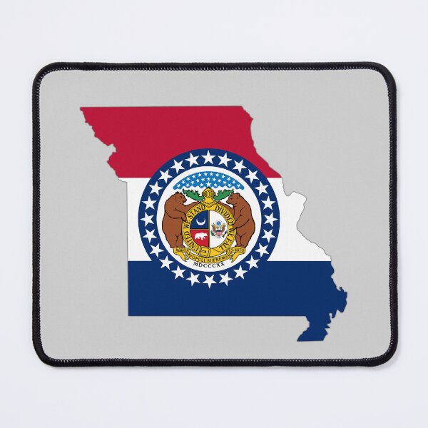 Item preview, Missouri State Flag Map - Show Me State Pride designed and sold by mashmosh.