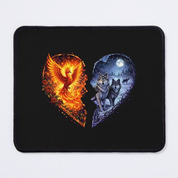 Item preview, Phoenix And Wolf Pack designed and sold by Planetporridge.