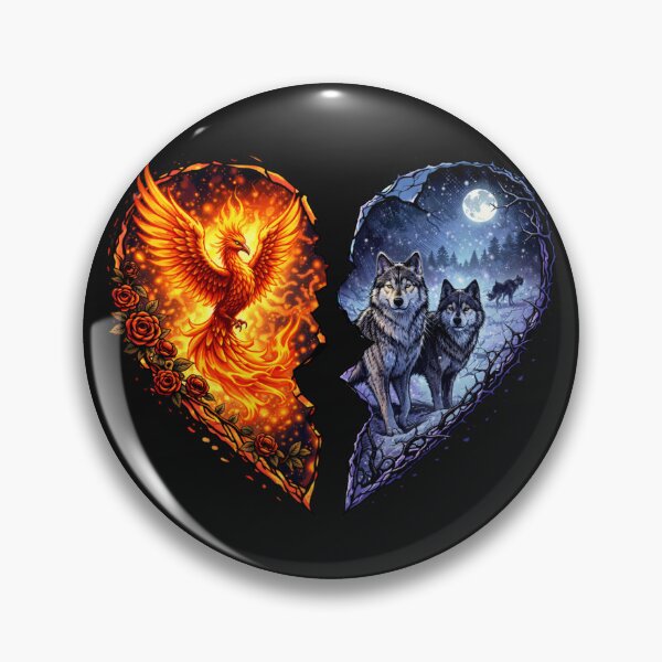 Item preview, Phoenix And Wolf Pack designed and sold by Planetporridge.