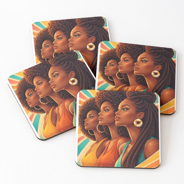 Item preview, Three Perspectives, One Direction – Retro Black Beauty & Feminine Power designed and sold by byafrilaence.