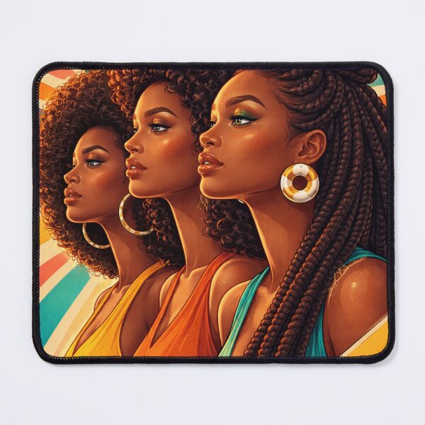 Item preview, Three Perspectives, One Direction – Retro Black Beauty & Feminine Power designed and sold by byafrilaence.