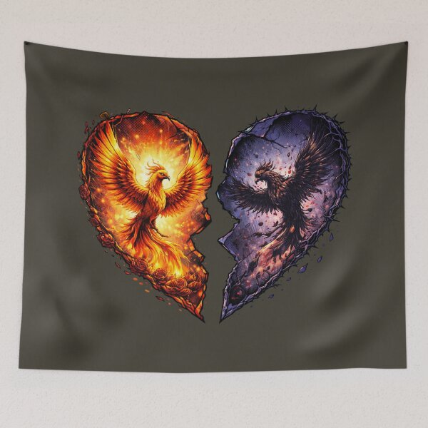 Item preview, Phoenix Heart Design designed and sold by Planetporridge.