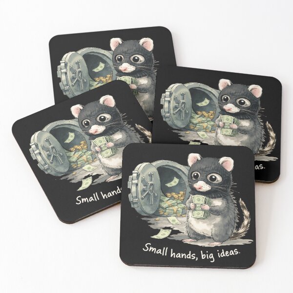 Item preview, Cute Chaotic Opossum - Funny Animal Meme Inspirational Bank Robber designed and sold by Envision Designs.
