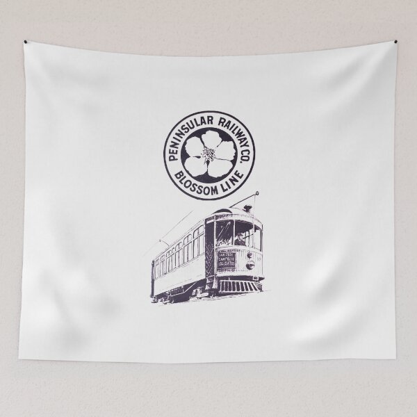 Item preview, Vintage Peninsular Railway Company - The Blossom Line designed and sold by QuayTradingCo.
