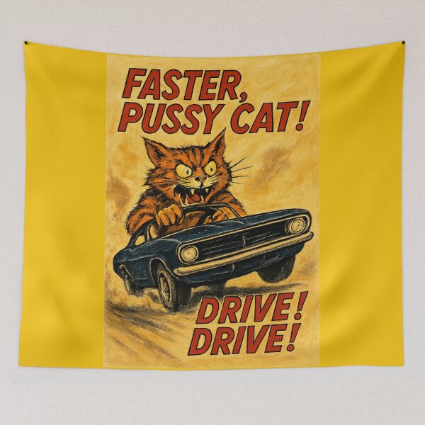 Item preview, Fast and Furry designed and sold by Cats and Other Things.
