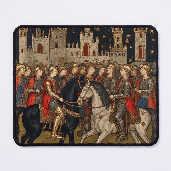 Item preview, Medieval Knights Art designed and sold by TheDarkWardrobe.
