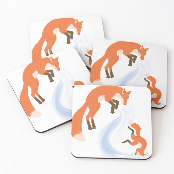 Item preview, Fox jumping Vulpes Lovers designed and sold by CaseMastery.