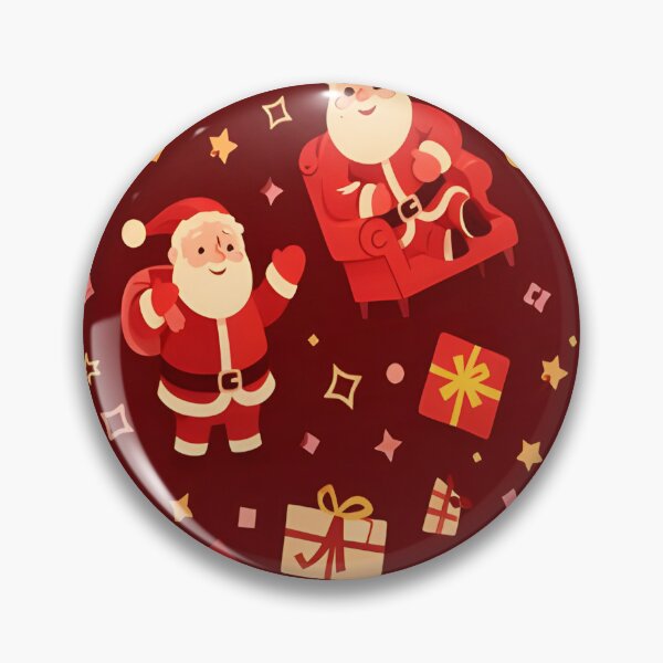 Item preview, Cute Santa Claus Christmas Seamless Pattern Illustration designed and sold by DrawHandArt.