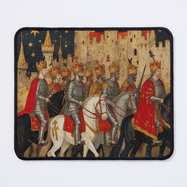 Item preview, Medieval Knights Art designed and sold by TheDarkWardrobe.