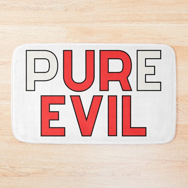 Item preview, PURE EVIL Hidden UR EVIL Wordplay Design designed and sold by Shoot-The-Moon.