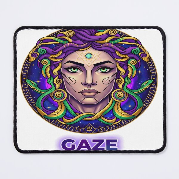 Item preview, GAZE – Dea Mistica con Serpenti | Arte Occulta Fantasy designed and sold by Akuma Threads.