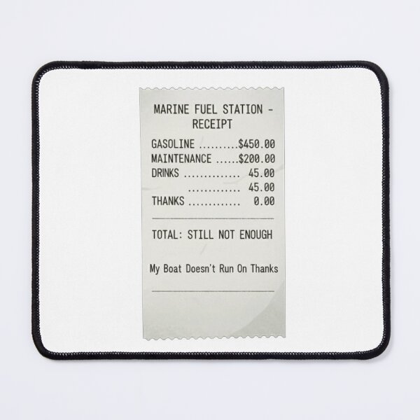 Item preview, My Boat Doesnt Run On Thanks designed and sold by kreativa01.