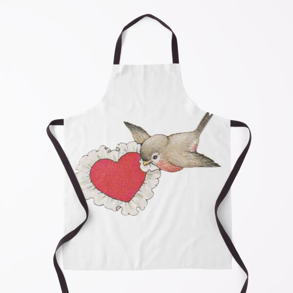 Item preview, Vintage bird with heart designed and sold by Pixiedrop.