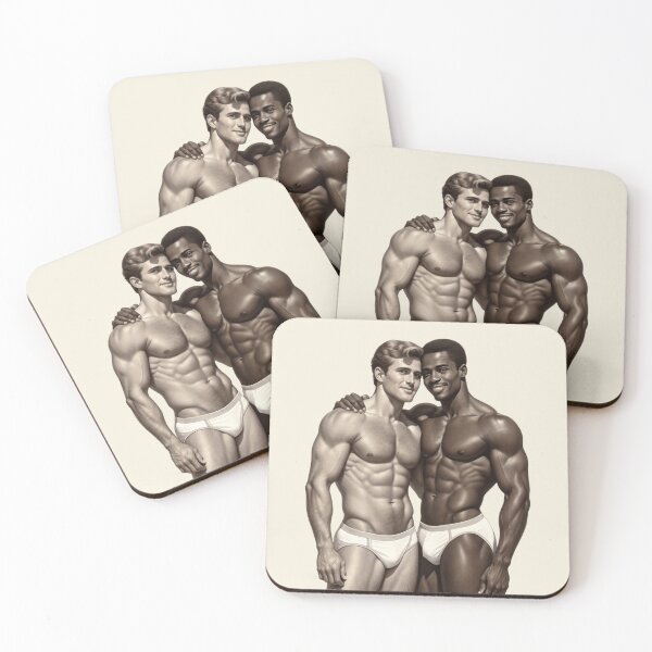 Item preview, Shared Radiance: A Golden Age Duo Embracing designed and sold by gayishdesign.