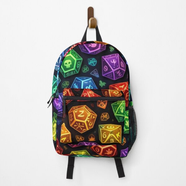 Item preview, Colorful Polyhedral Dice Pattern designed and sold by Maverickystore.