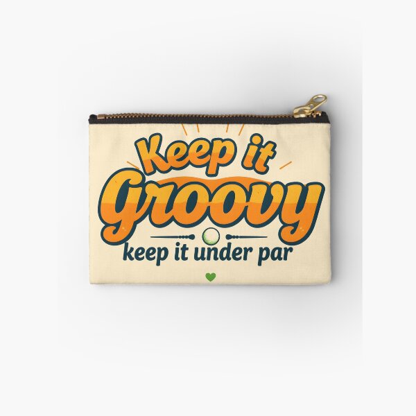 Item preview, Keep it Groovy, keep it under par – Golf Quote designed and sold by MKV Design.