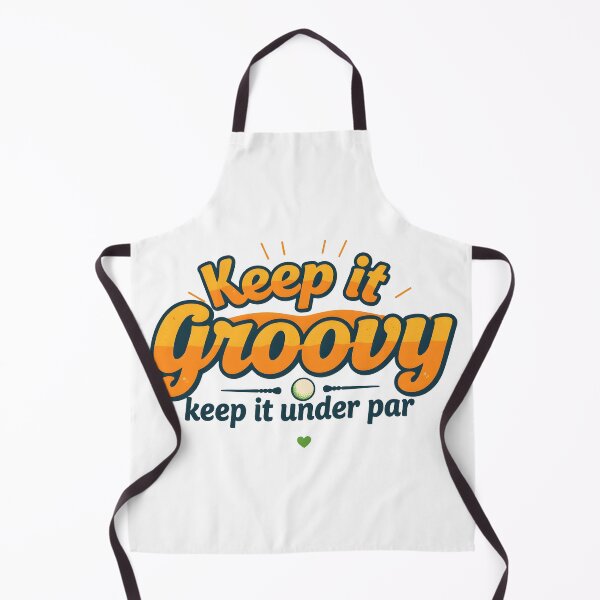 Item preview, Keep it Groovy, keep it under par – Golf Quote designed and sold by MKV Design.