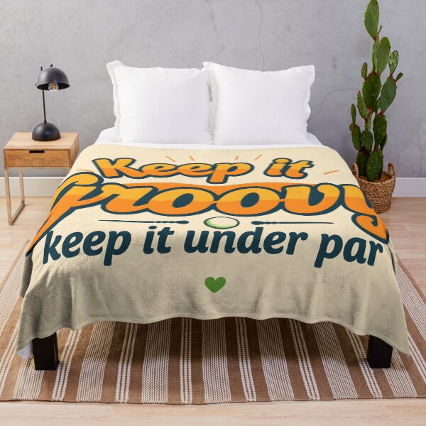 Item preview, Keep it Groovy, keep it under par – Golf Quote designed and sold by MKV Design.