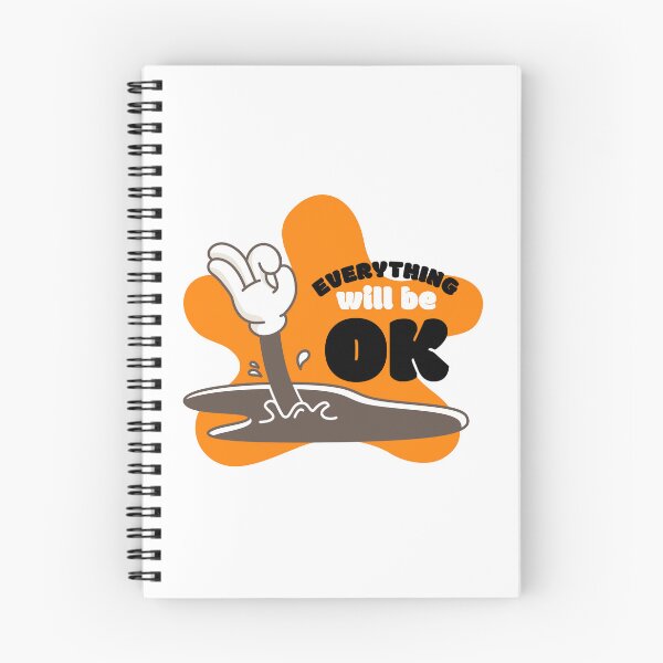 Item preview, Everything Will Be OK – Uplifting Reminder Design designed and sold by inaveed.