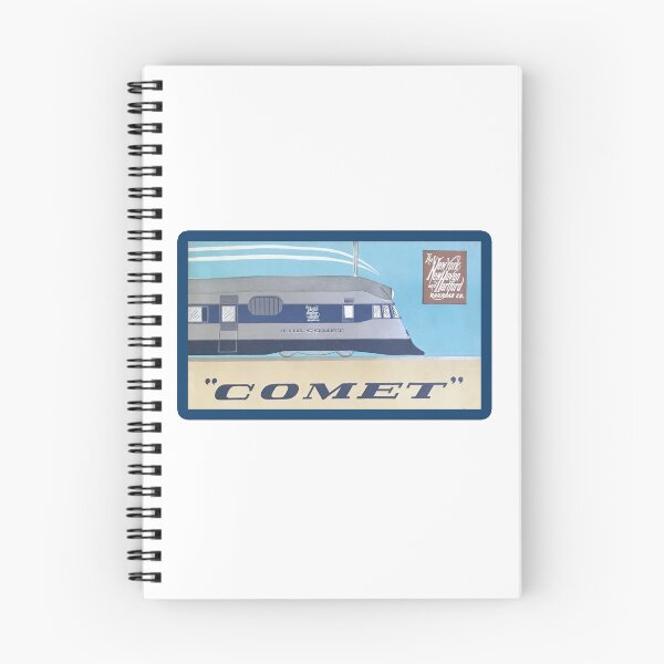 Item preview, Vintage The New York New Haven and Hartford Railroad - Comet Streamliner designed and sold by QuayTradingCo.