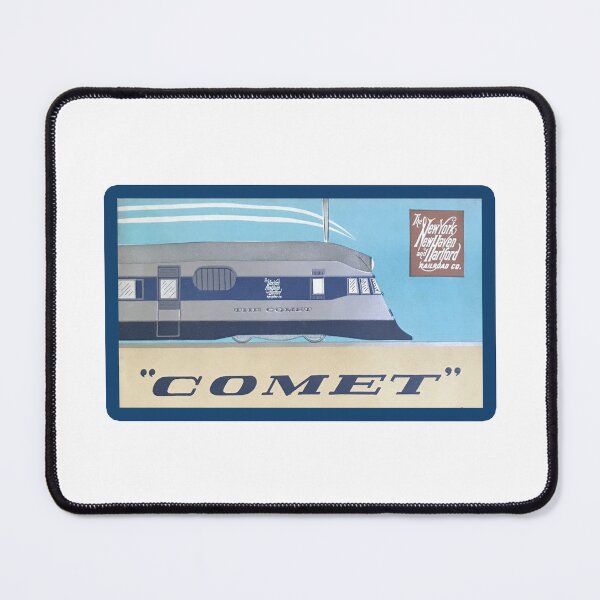 Item preview, Vintage The New York New Haven and Hartford Railroad - Comet Streamliner designed and sold by QuayTradingCo.