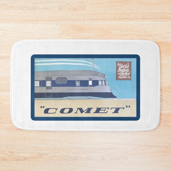 Item preview, Vintage The New York New Haven and Hartford Railroad - Comet Streamliner designed and sold by QuayTradingCo.