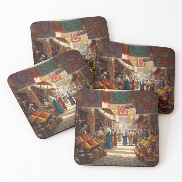 Item preview, Bazaar of a Thousand Colors designed and sold by KaranHKamble.