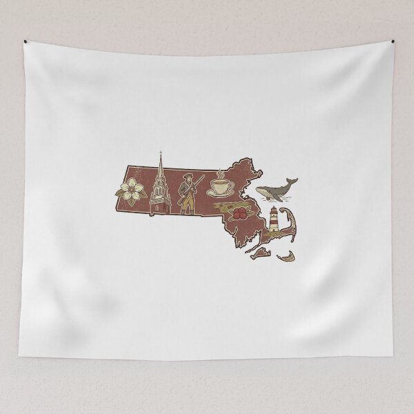 Item preview, massachusetts designed and sold by designsbysamantha.