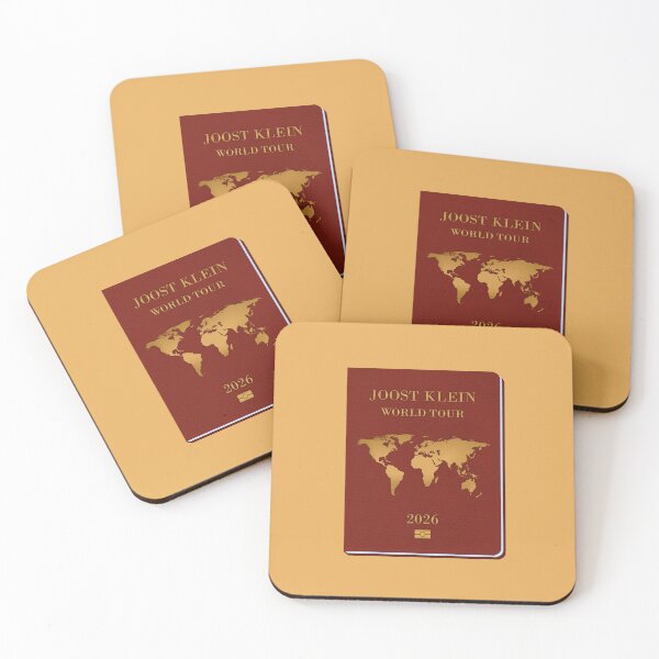 Item preview, Joost Klein World Tour Passport Red designed and sold by leeuruart.
