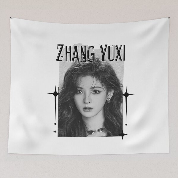 Item preview, Zhang Yuxi (张予曦) Chinese Actress Art Chinese Celebrity IllustrationScrapbook Collage Cozy Y2K Vintage Design designed and sold by HELL0WBELLO.