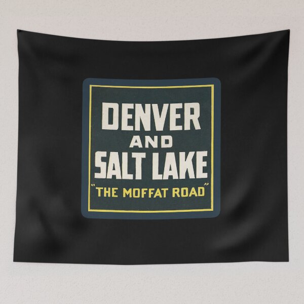 Item preview, Vintage Denver and Salt Lake Railroad - The Moffat Road designed and sold by QuayTradingCo.