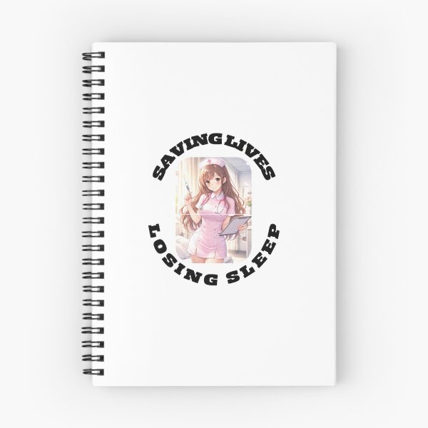 Item preview, saving lives losing sleep designed and sold by Anixtastickers.