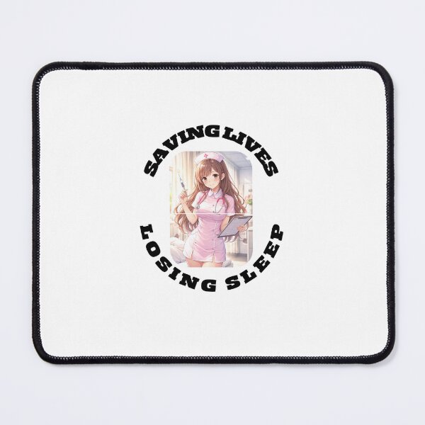 Item preview, saving lives losing sleep designed and sold by Anixtastickers.