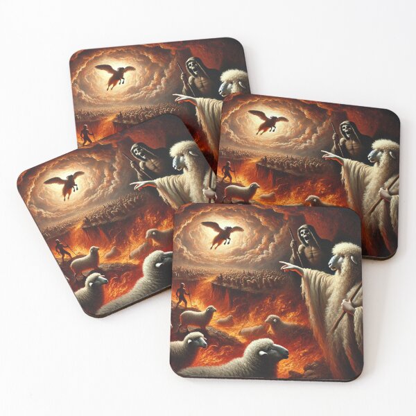 Item preview, Sheepism - Dante and the Sheep in Hell designed and sold by Thpoar.