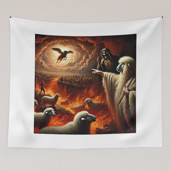 Item preview, Sheepism - Dante and the Sheep in Hell designed and sold by Thpoar.