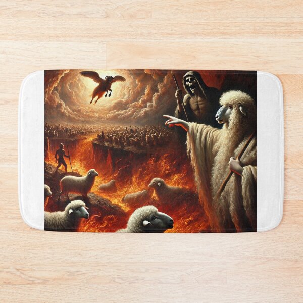 Item preview, Sheepism - Dante and the Sheep in Hell designed and sold by Thpoar.