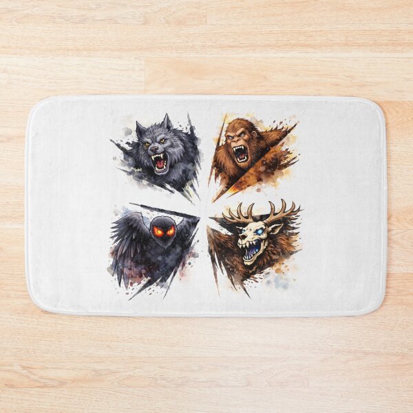 Item preview, Watercolor Cryptids  designed and sold by Planetporridge.