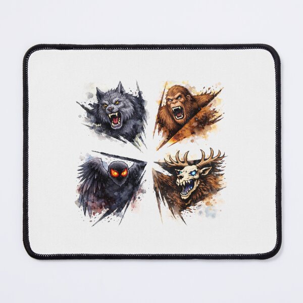 Item preview, Watercolor Cryptids designed and sold by Planetporridge.